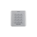 Hikvision Digital Technology Lector de Tarjetas PROX EM y Contraseñas / Exterior IP65 / Wiegand / Compatible con Cualquier Panel / PEQUEÑO y ESTETICO