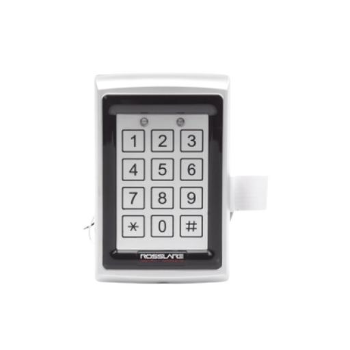 Rosslare Security Products Teclado autónomo Antivandálico para 500 usuarios con lector de proximidad/ IP65