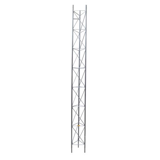 SYSCOM TOWERS Tramo de Torre Arriostrada de 3m x 30cm, Galvanizado por Electrólisis, Hasta 30 m de Elevación. Zonas Secas.