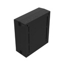 LINKEDPRO BY EPCOM Gabinete de Pared con Rack Horizontal de 6 UR, con Ventanilla de Inspección.