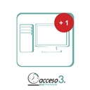 AccessPRO [BAJO PEDIDO] Expansión (Activacion adicional) para Software de Tiempo & Asistencia compatible con SISTEMAS DE NOMINA / Acceso3 - TITANIUM