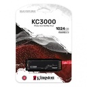 SSD Kingston KC3000 NVMe 1TB PCI 4.0 M.2 SKC3000S/1024G