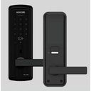 Kocom Cerradura Inteligente con apertura a través de app / Código para visitantes/soporta hasta 50 Tarjetas (no incluidas)/ Contraseñas