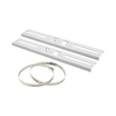 Precision Montaje de Metal para Poste Universal para Gabinetes de Ancho Hasta 30 cm.