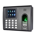 ZKTeco Checador de Huella y Tarjetas para Tiempo y Asistencia con Batería de Respaldo/ Comunicación TCP/IP / Reportes directo a Excel por USB (Función SSR) / Salida de relevador para cerradura