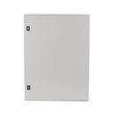 ANCLO Gabinete de Acero, Nema 4 -IP 65 de 60 x 80 x 30 cm con Platina.