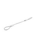 AMERICAN EARTH ANCHORS Cable con Doble Guardacabo para Ancla Temporal (Ancla no incluida).