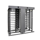 AccessPRO Torniquete Doble / Cuerpo Completo / Interior/Exterior / 100% Acero con Pintura Gris / EJE CENTRAL con Pintura Gris / Acabado de Lujo / Alto Tráfico