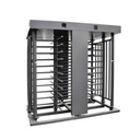 AccessPRO Torniquete Doble / Cuerpo Completo / Interior/Exterior / 100% Acero con Pintura Gris / EJE CENTRAL con Pintura Gris / Acabado de Lujo / Alto Tráfico