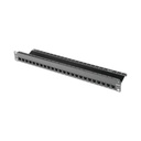 Siemon Patch Panel ZMAX with jack UTP CAT6A 24 PORT 1U black