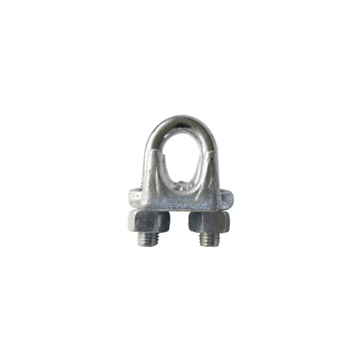 SYSCOM TOWERS Nudo/Perro/Abrazadera Forjada para Cable de Retenida de 5/16".