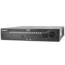 Hikvision Digital Technology NVR 12 Megapixel (4K) / 32 Canales IP / Soporta Cámaras con AcuSense / 8 Bahías de Disco Duro / 2 Tarjetas de Red / Soporta RAID con Hot Swap / HDMI en 4K / Soporta POS