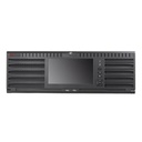 Hikvision Digital Technology NVR 12 Megapixel (4K) / 128 canales IP / 24 Bahías de Disco Duro / 4 Puertos de Red / Soporta RAID con Hot Swap / NVR de Alto Desempeño
