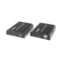Epcom Kit extensor KVM (HDMI y USB) hasta 120 metros / Resolución 1080P @ 60 Hz/ Soporta Cables de red STP y UTP CAT5/5E/6 /  HDMI 1.3 / HDCP 1.2 / PCM / Transmite el Video, Mouse, Teclado y Controla tu DVR vía USB a distancia