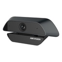 Hikvision Digital Technology Cámara Web ALTA DENIFICIÓN (1080p) / Gran Angular / Micrófono Integrado / Conector USB de 2 mts / Fácil de Instalar / Reducción de Ruido Inteligente