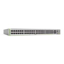 Allied Telesis Switch PoE+ Administrable CentreCOM GS980M, Capa 3 de 48 puertos 10/100/1000Mbps + 4 SFP Gigabit, 740 W
