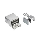 AccessPRO Chapa Magnética de 175 lbs para puertas corredizas