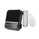 WeBoost KIT Amplificador de señal celular 4G LTE, 3G y VOZ. Especial para cubrir áreas de hasta 4300 Metros Cuadrados por ser de grado comercial e industrial. Soporta múltiples operadores, tecnologías y usuarios.