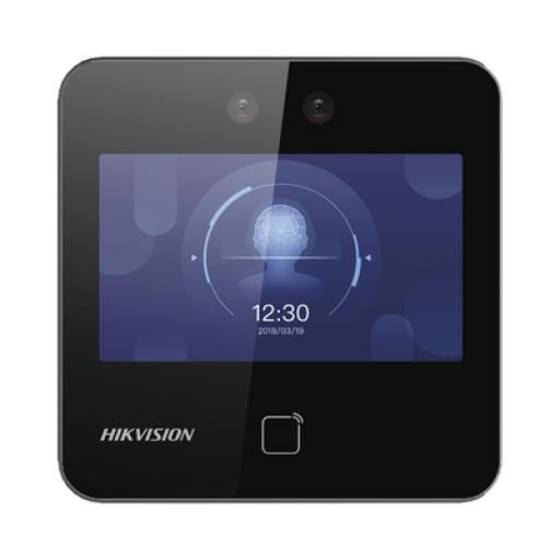 [HIKVISIONDIGITALTECHNOLOGY_DS-K1T343M-WX] Hikvision Digital Technology Terminal WiFi/Touch de Reconocimiento Facial Ultra Rápido para ASISTENCIA y Control de ACCESO/ 1500 Rostros y 3,000 tarjetas /  Videoportero / Detección de Cubrebocas