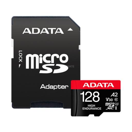 ADATA MEM MICROSDXC ADATA 128GB UHS-I U3 V30S A2 C/A AUSDX128GUI3V30SA2-RA1