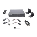 Epcom Kit de TRANSCEPTOR ACTIVO DE 4 CANALES / VIDEO+PODER en un solo Cable UTP / 150 metros en 4K, 200 metros en 5 MP/ Envía 36 Vcc y Recibe 12 Vcc / TODO INCLUIDO PARA RACK / Compatible con cámaras HD-TVI/CVI/AHD/CVBS / INSTALACIÓN LIMPIA