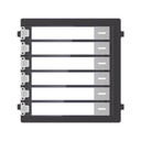 Hikvision Digital Technology Módulo de Botones Para Videoportero Modular / Llamada de un solo Toque / Soporta Hasta 6 Monitores Principales