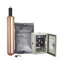 Total Ground Kit de puesta a tierra de 70 A con Electrodo, Filtro, Acoplador y Compuesto H2Ohm.