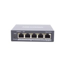 Hikvision Digital Technology Switch Gigabit  PoE+ / No Administrable / 4 Puertos 10/100/1000 Mbps PoE+ / 1 Puerto 10/100/1000 Mbps Uplink /  35 W