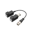 Epcom Kit de Transceptores (Baluns) con Terminal PUSH SUPERIOR, Resolución 4K , Cable flexible COAXIAL Blindado / COAXITRON / AUDIO POR COAXITRON / Menu OSD /Conector 100% COBRE / protección TVS, Calidad PREMIUM