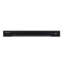 Hikvision Digital Technology NVR 12 Megapixel (4K) / 32 canales / 16 Puertos PoE+ / Soporta Cámaras con AcuSense / Hik-Connect / 2 Bahías de Disco Duro / Switch PoE 300 mts / HDMI en 4K / Soporta POS