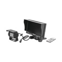 ECCO Sistema Profesional Alámbrico  de Cámara de Reversa y Monitor para Vehículos de Trabajo y Montacargas