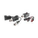 Epcom Kit de TRANSCEPTORES DE VIDEO DE LARGO ALCANCE / 320 Metros / Resolución 720P y 1080P / Cat 5e/6 / Compatible con cámaras HD-TVI/CVI/AHD/CVBS / Alimente solo el Receptor / Protección Interconstruida contra sobretensión.