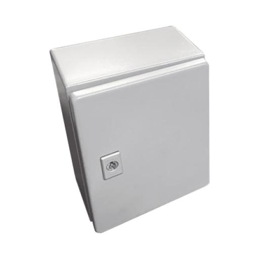 ANCLO Gabinete de Acero, Nema 4 -IP 66 de 40 x 40 x 20 cm con Platina y certificado UL.