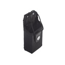 Syscom Funda Reforzada de Nylon para Cinturón con Correa y Broche Frontal, Estandar en Mayoría de Radios IC, TK, NX, etc.