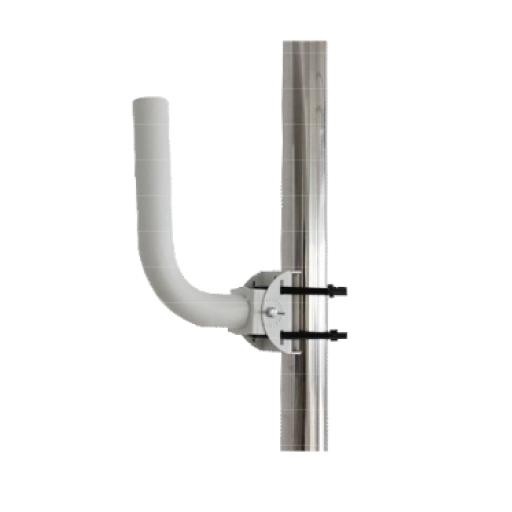 txPRO Montaje universal flexible para instalación en poste o pared, compatible con equipos Ubiquiti, Mimosa, Cambium y Altai