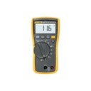 Fluke Multímetro Digital para Electricista, con Termómetro Integrado para Aplicaciones HVAC, Uso con Voltaje Máximo de 600 V, Pantalla LED Retroiluminada