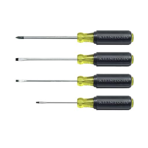 Klein Tools Juego de desarmadores miniatura de punta ranurada y Phillips de 4 piezas