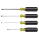 Klein Tools Juego de desarmadores miniatura de punta ranurada y Phillips de 4 piezas