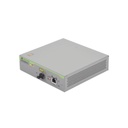 Allied Telesis Convertidor de medios Gigabit Ethernet PoE+ a fibra óptica, conector LC, multimodo (MMF), distancia hasta 550 m