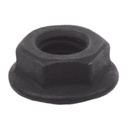 LINKEDPRO BY EPCOM TUERCA HEX DENTADA  1/4 BLACK OXIDE