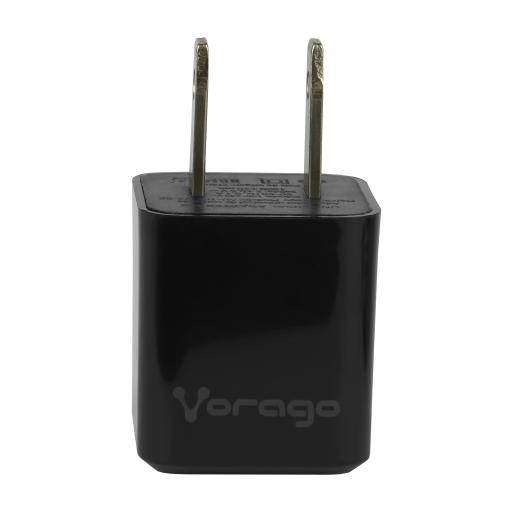  Vorago Cargador Para Pared Vorago Au-105 Con Puerto Usb Negro Blister