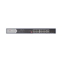 Hikvision Digital Technology Switch PoE+ / No Administrable / 16 Puertos 10/100 Mbps PoE+ (4 Puertos PoE++ 90 W) / 2 Puertos 10/100/1000 Mbps + 2 Puertos SFP de Uplink / PoE hasta 250 Metros / 225 Watts