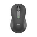 Mouse Logitech Óptico SIGNATURE M650 Grande Inalámbrico USB Grafito