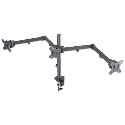 Soporte para monitor de escritorio para 3 pantallas Manhattan.