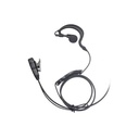 TX PRO Micrófono de Solapa con Audífono Ajustable al oído. Para TC-500/ 508/ 518/ 580/ 600/ 610/ 700 PD506, Y radios GP300/ SP-50/ P1225/ PRO3150/ MAG ONE/ EP150/350/ EP450/ DEP450/DTR620 /RVA50/VLR150