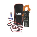Klein Tools Amperímetro Digital de Gancho con Media Cuadrática Real de Rango Automático de 600 A CA.