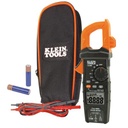 Klein Tools Amperímetro Digital de Gancho con Media Cuadrática Real de Rango Automático de 600 A CA.