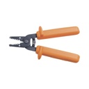 Klein Tools Pelacables/Cortacables para Cable trenzado de 8-16 AWG, de 7".