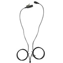 Otto Micrófono de 2 cables serie LOC para KENWOOD NX-340/320/420, TK-3230/ 3000/3402/3312/3360/3170