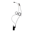 Otto Kit de vigilancia LOC de 2 cables para Motorola PRO5150/5350/5450/5550/7150/7350/7450/7550/9150